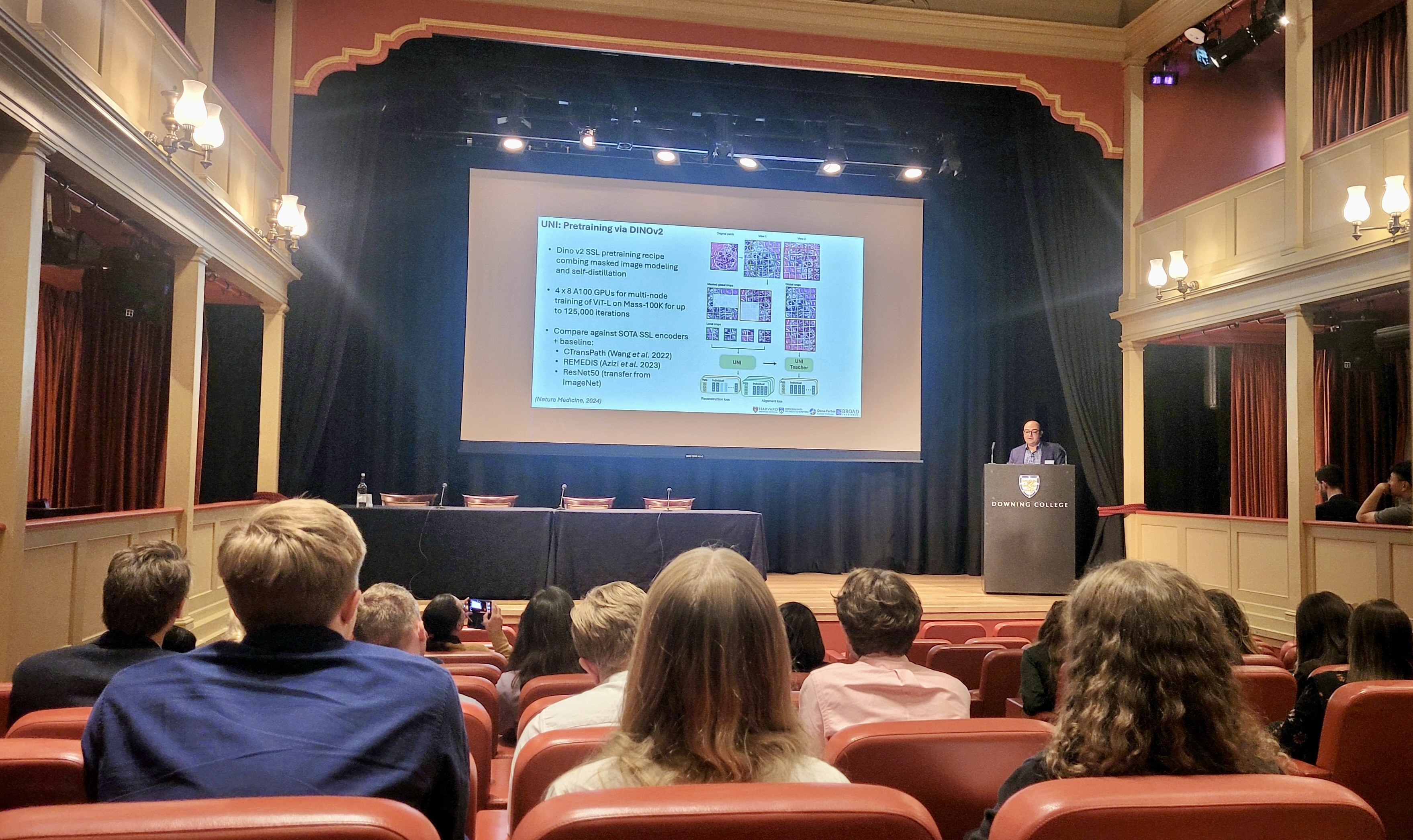 Faisal Mahmood, Harvard Medical School speaking at the Integrated Cancer Medicine Symposium