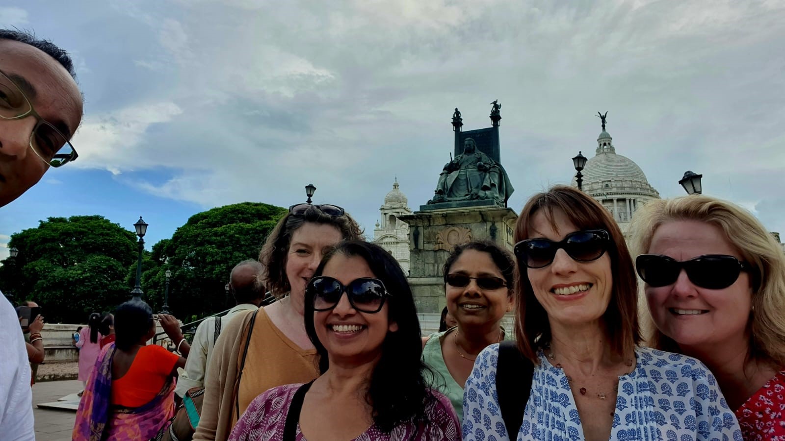 The Cambridge team found some time for sightseeing!