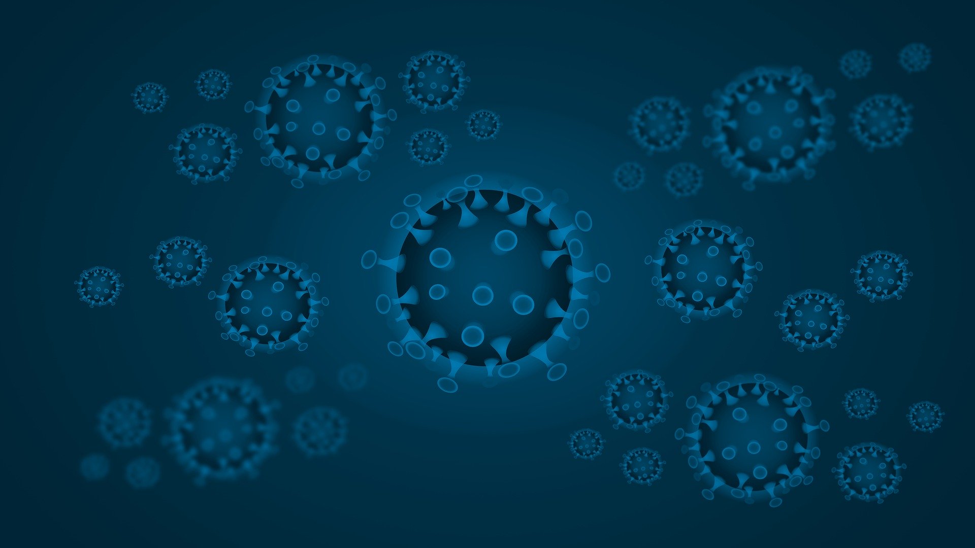 Corona virus image by Vektor Kunst, Pixabay