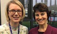 Dr Sarah Bohndiek and Professor Rebecca Fitzgerald lead the Early Detection Programme